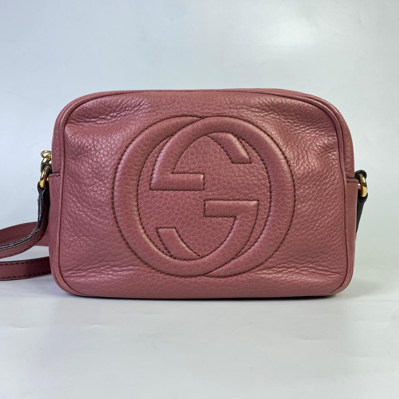 Gucci Soho Disco Crossbody Bag Pink