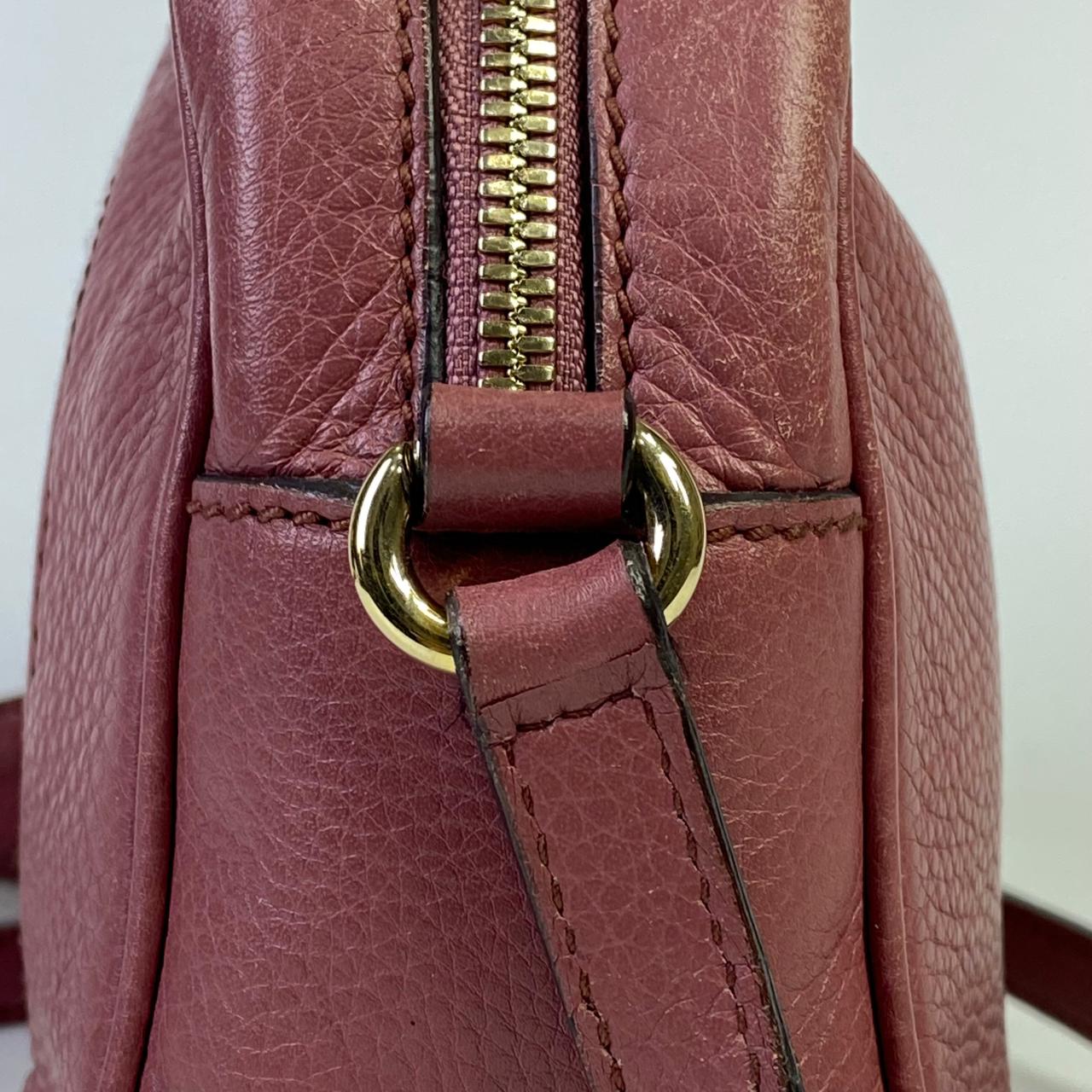 Gucci Soho Disco Crossbody Bag Pink