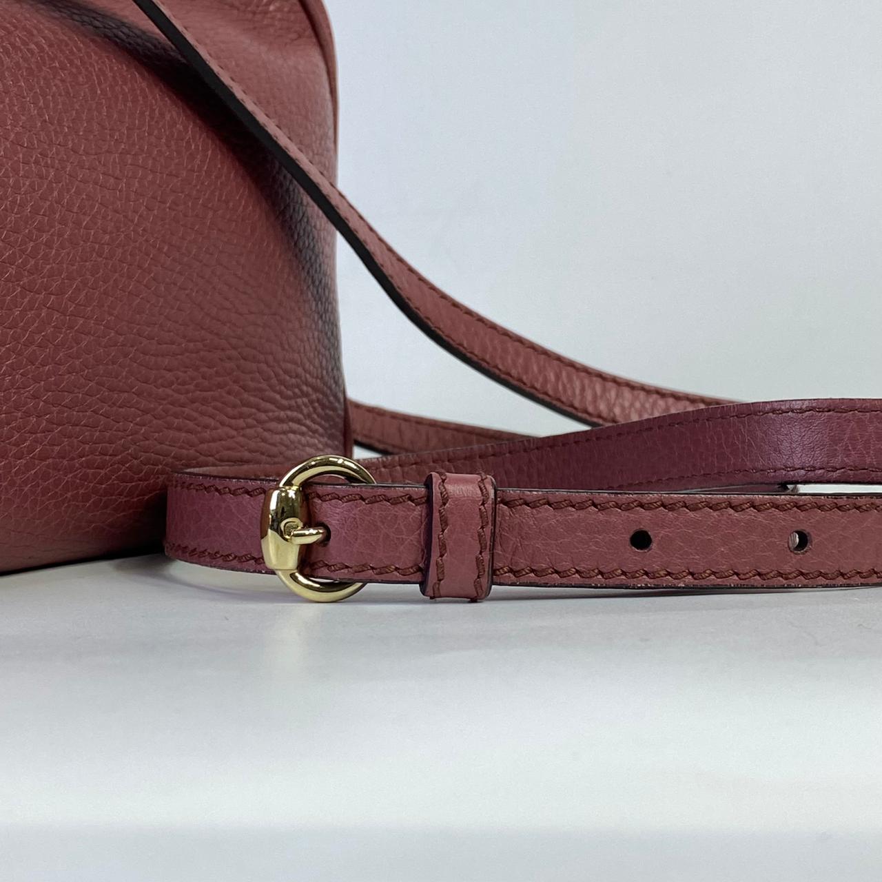 Gucci Soho Disco Crossbody Bag Pink
