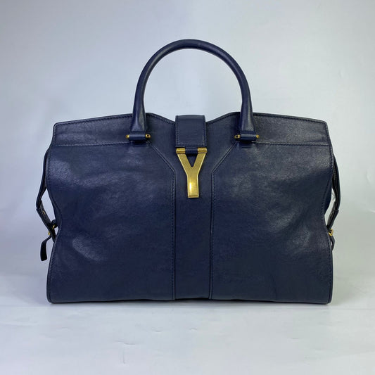 YSL Cabas Chyc Navy Blue