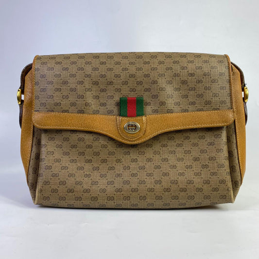 Gucci Vintage GG Supreme Sherry Line