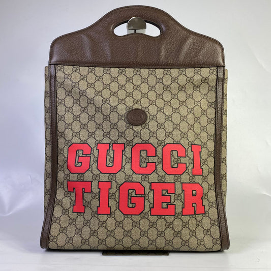 Gucci GG Supreme Tiger Tote