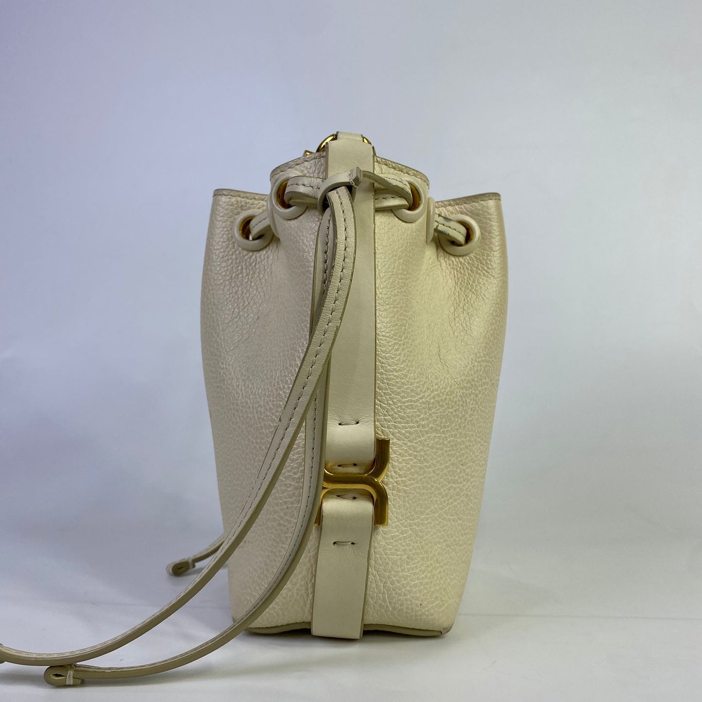 Chloe Marcie Bucket Bag Misty Ivory