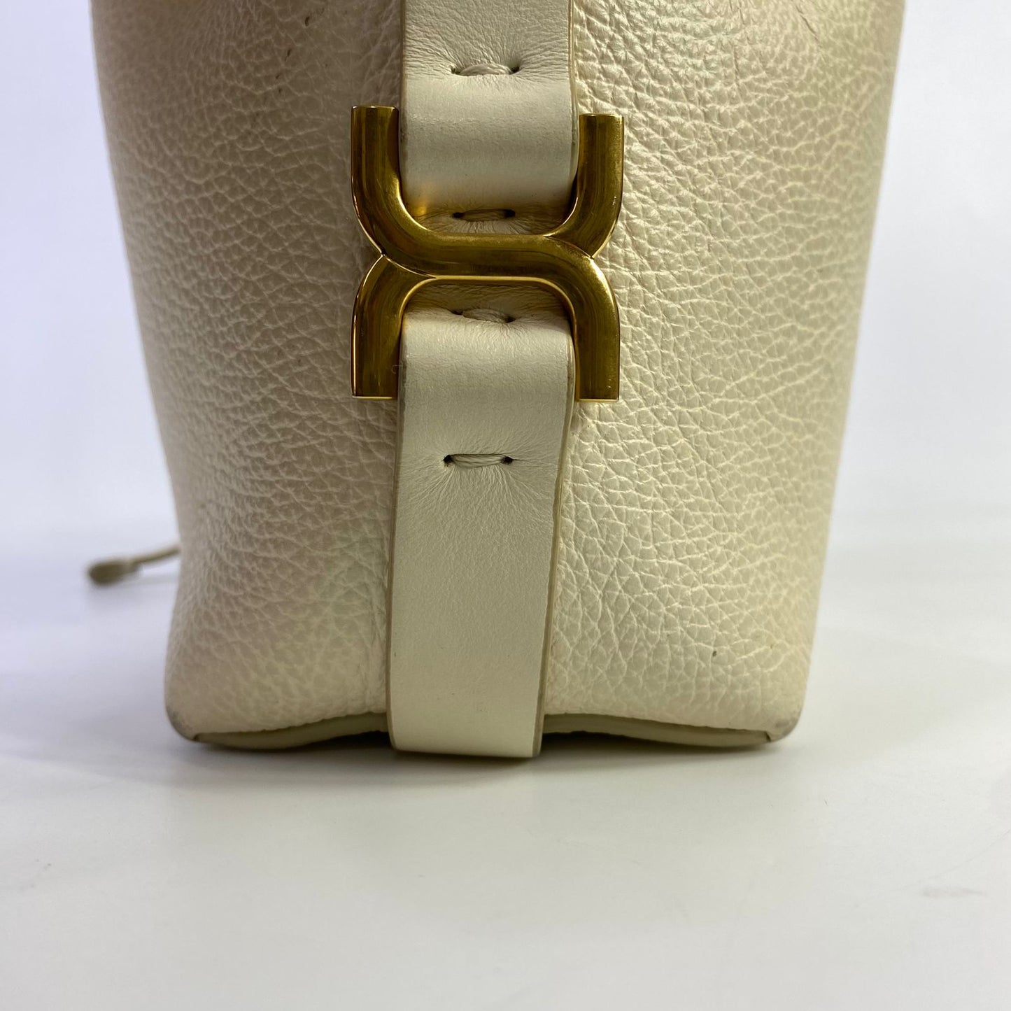 Chloe Marcie Bucket Bag Misty Ivory