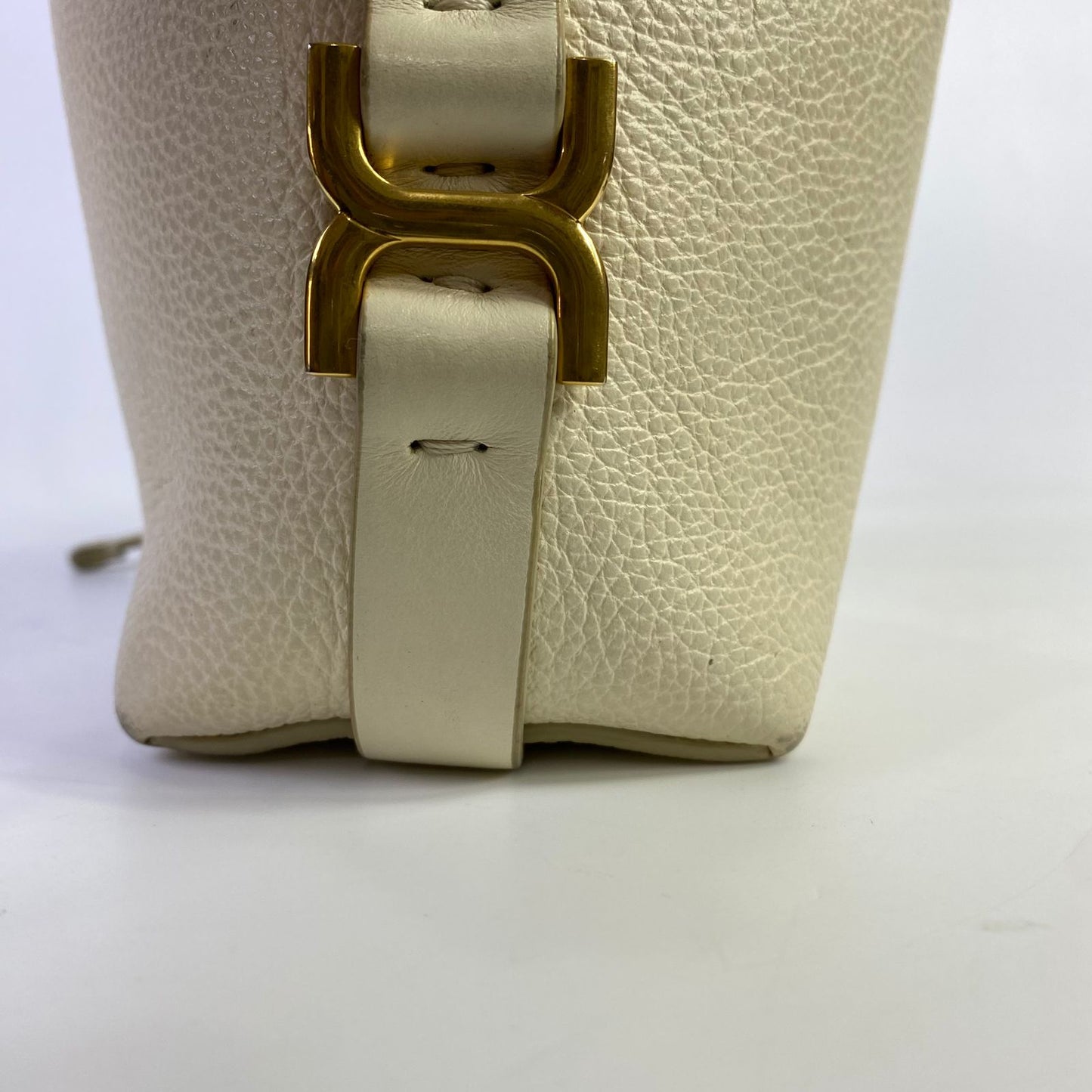 Chloe Marcie Bucket Bag Misty Ivory