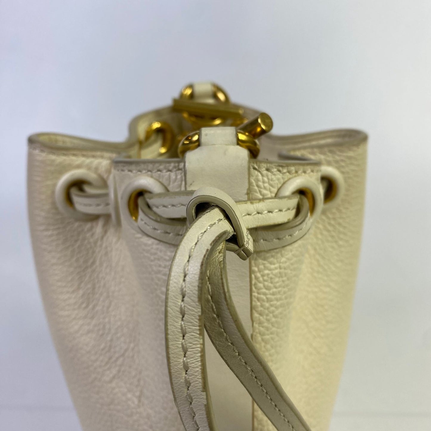 Chloe Marcie Bucket Bag Misty Ivory