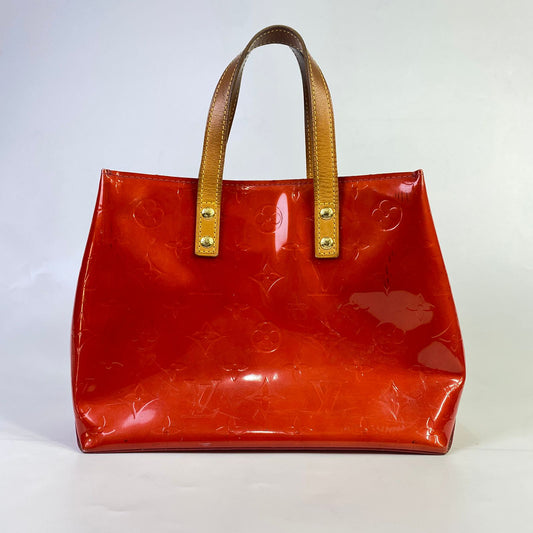 Louis Vuitton	Vernis Reade Handbag Red Patent