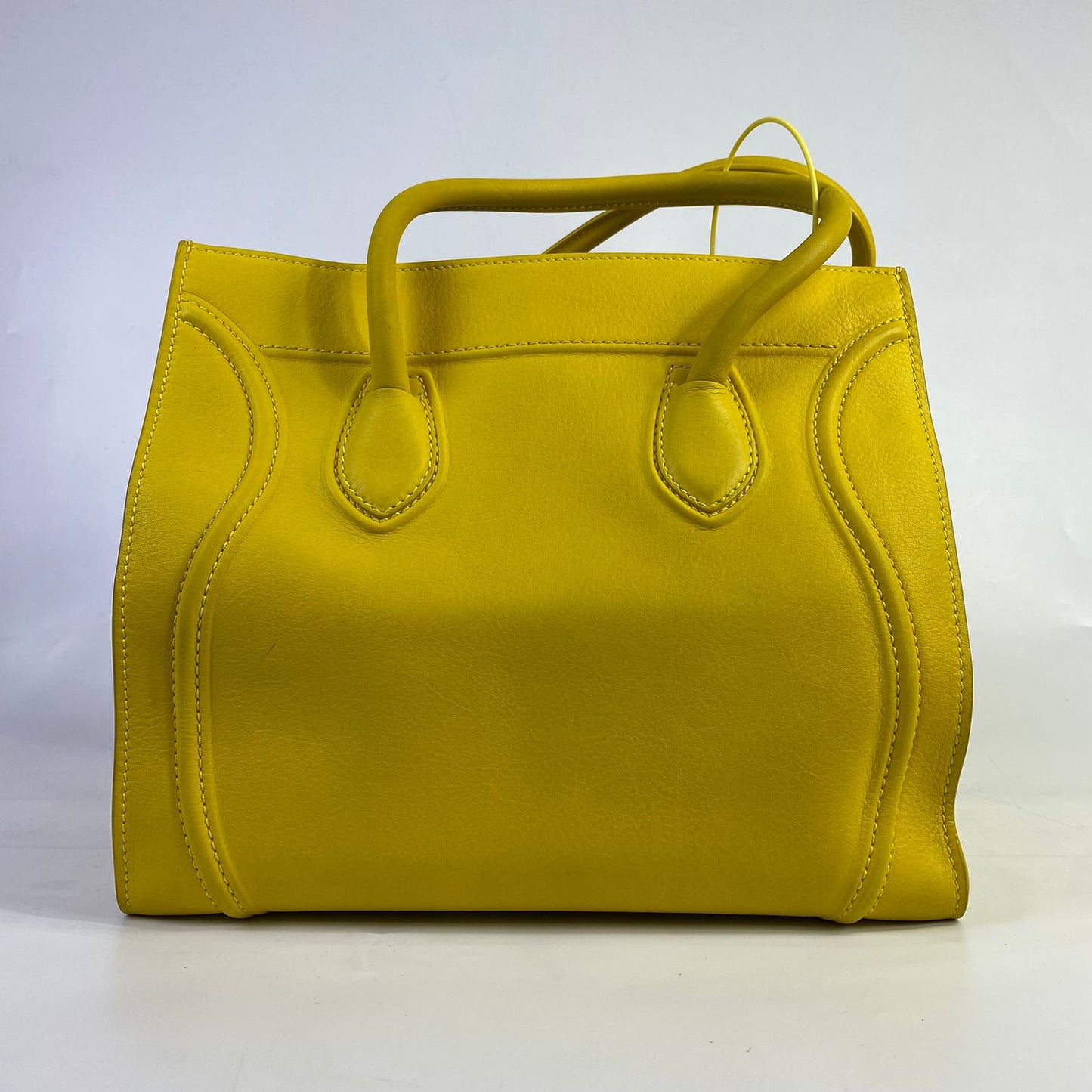 Celine Phantom Luggage Tote Yellow
