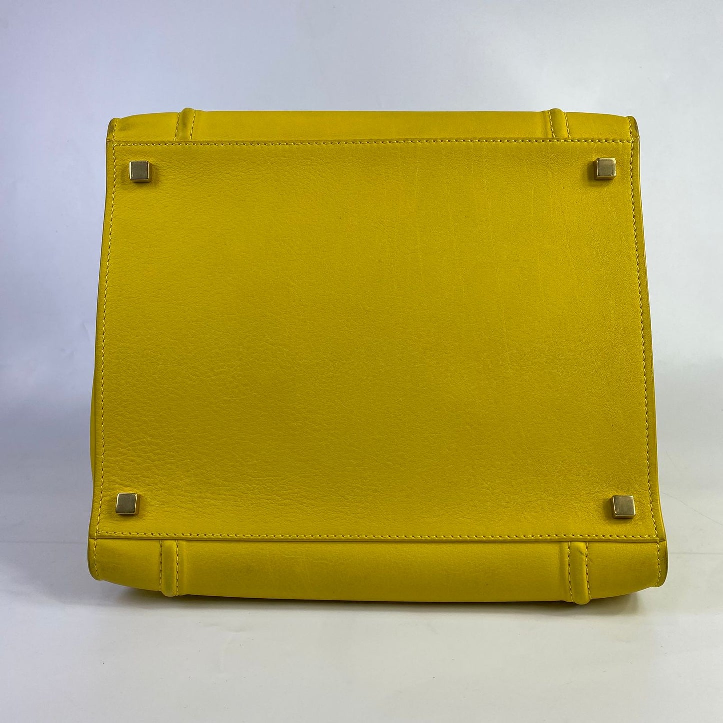 Celine Phantom Luggage Tote Yellow