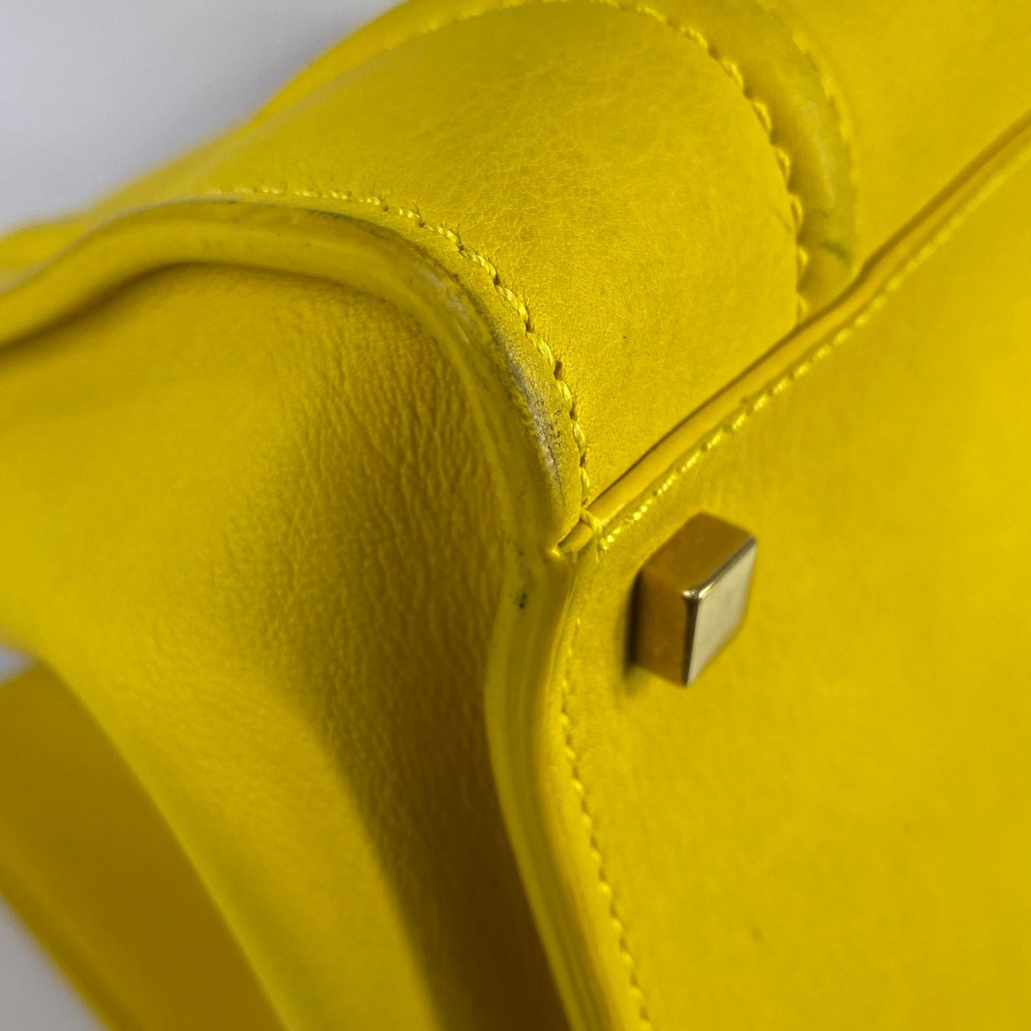 Celine Phantom Luggage Tote Yellow