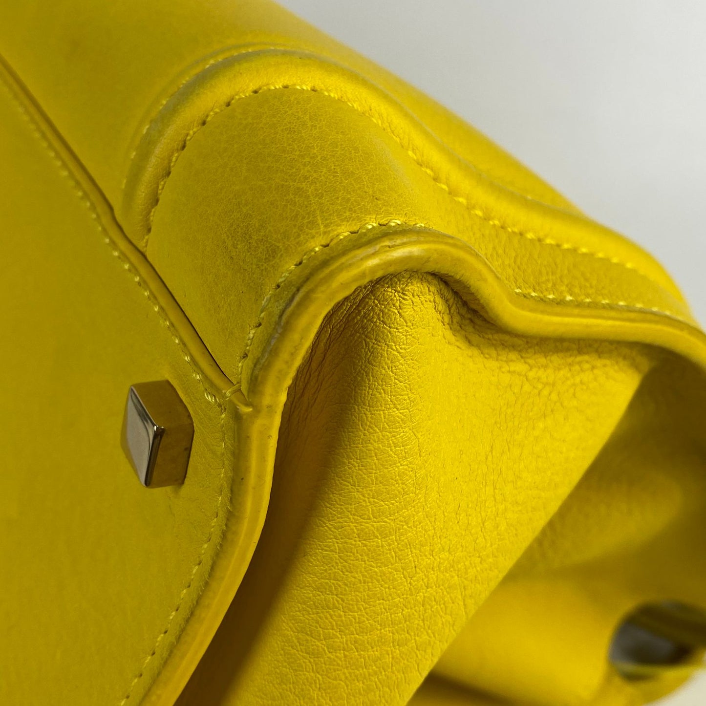 Celine Phantom Luggage Tote Yellow