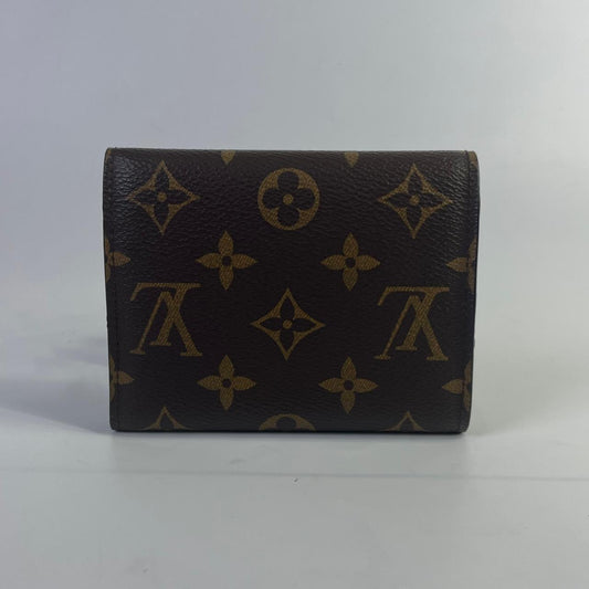 Louis Vuitton Victorine Wallet Monogram, Fuchsia Interior