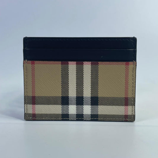 Burberry Vintage Check Card Holder