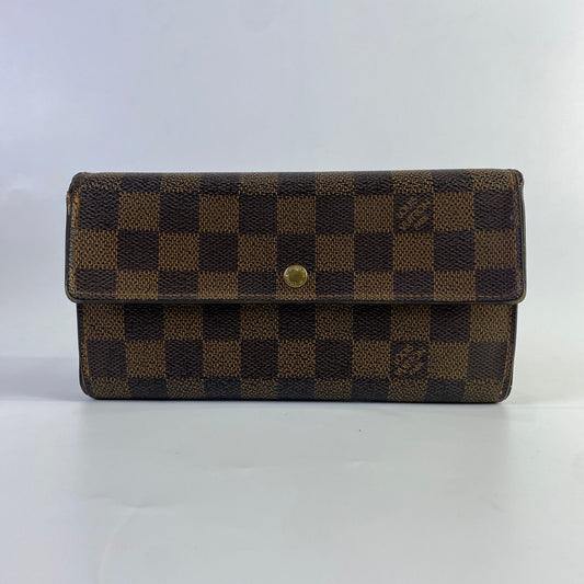 Louis Vuitton	Sarah Wallet Damier Ebene