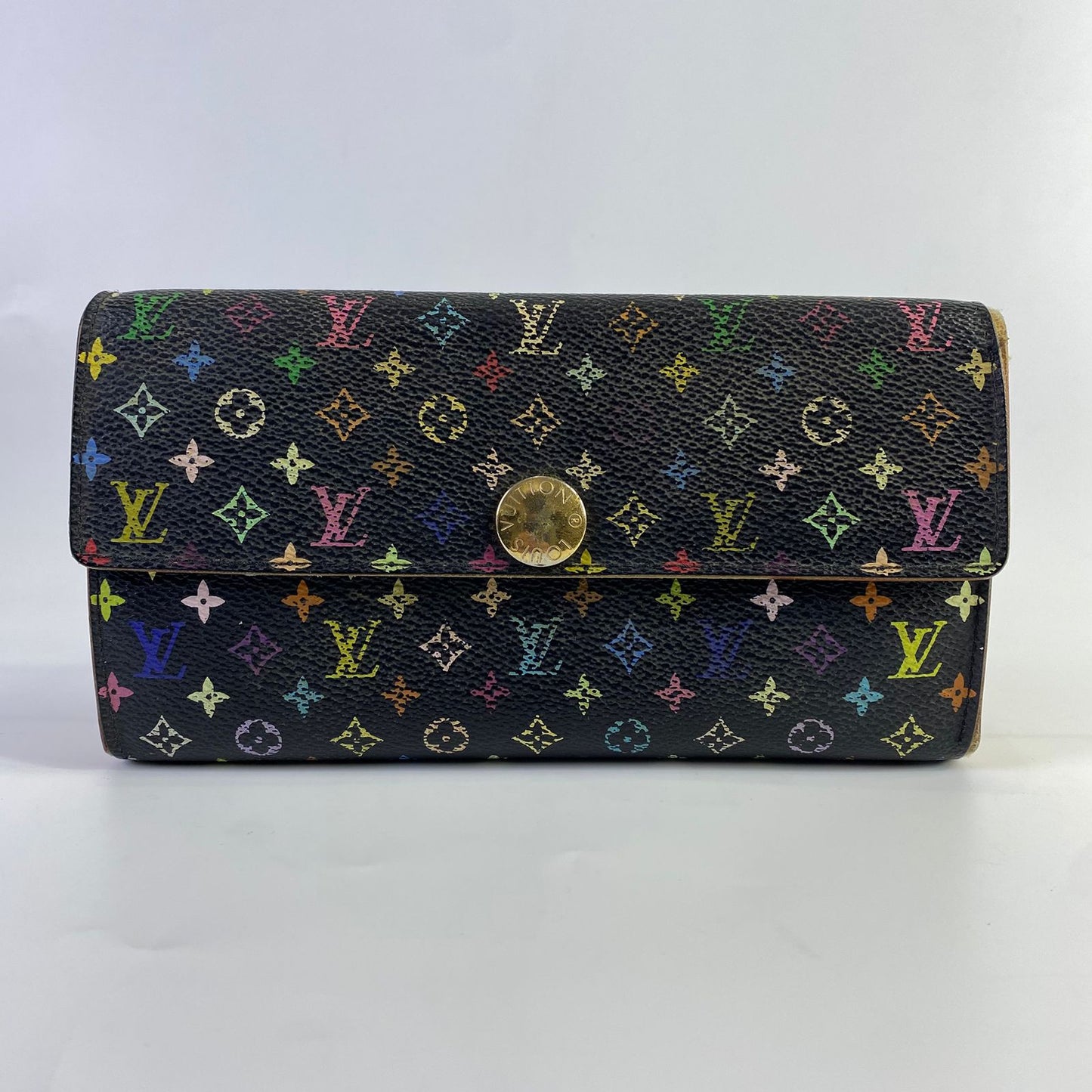 Louis Vuitton	Takashi Murakami Sarah Wallet Multicolor