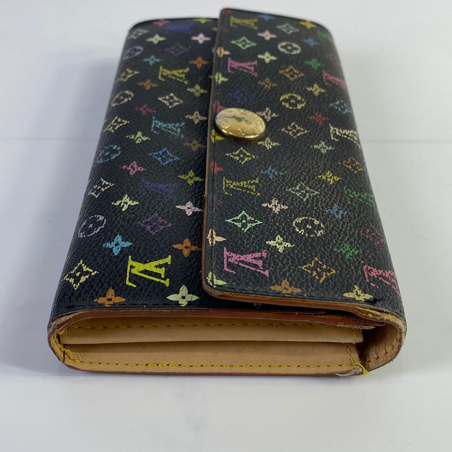 Louis Vuitton	Takashi Murakami Sarah Wallet Multicolor
