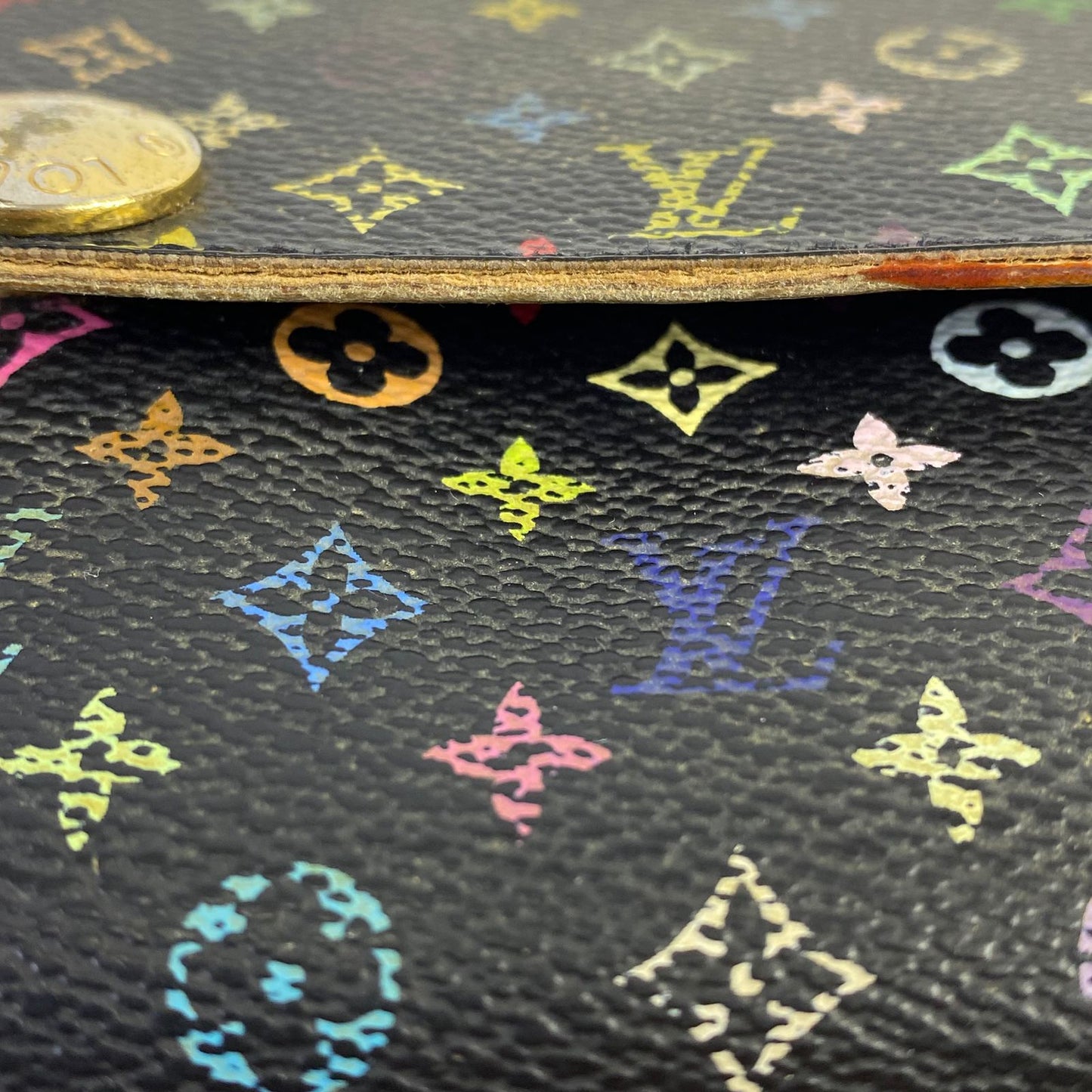Louis Vuitton	Takashi Murakami Sarah Wallet Multicolor
