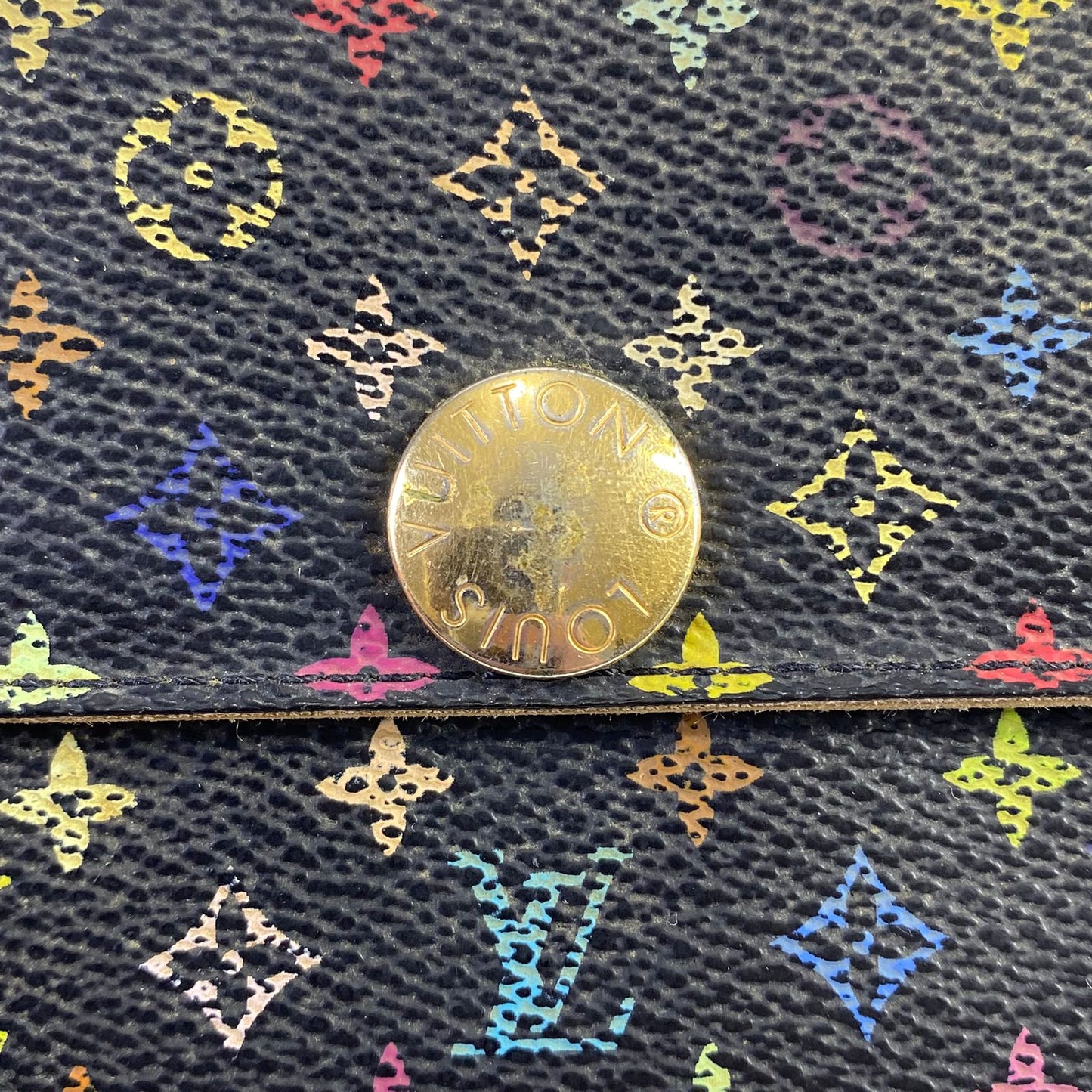 Louis Vuitton	Takashi Murakami Sarah Wallet Multicolor