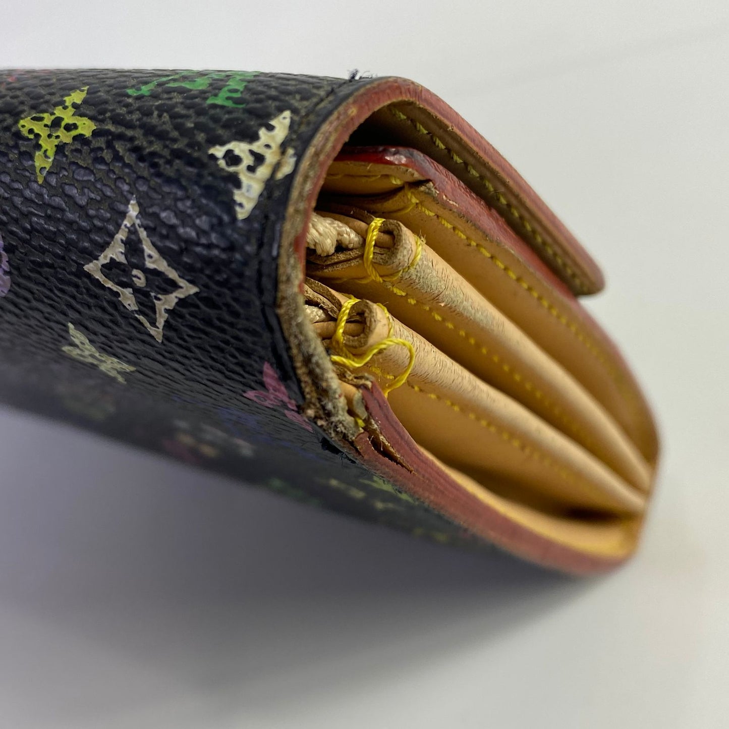 Louis Vuitton	Takashi Murakami Sarah Wallet Multicolor