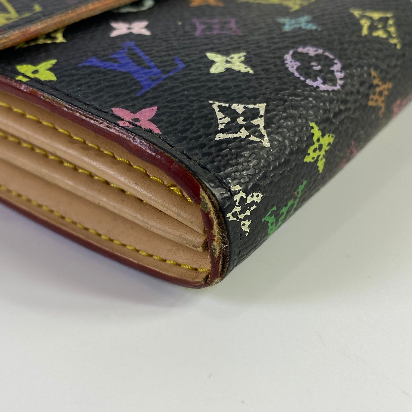 Louis Vuitton	Takashi Murakami Sarah Wallet Multicolor