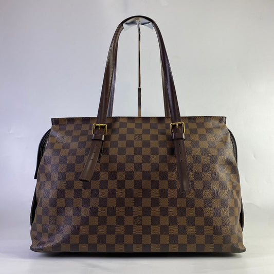 Louis Vuitton	Chelsea Tote Damier Ebene