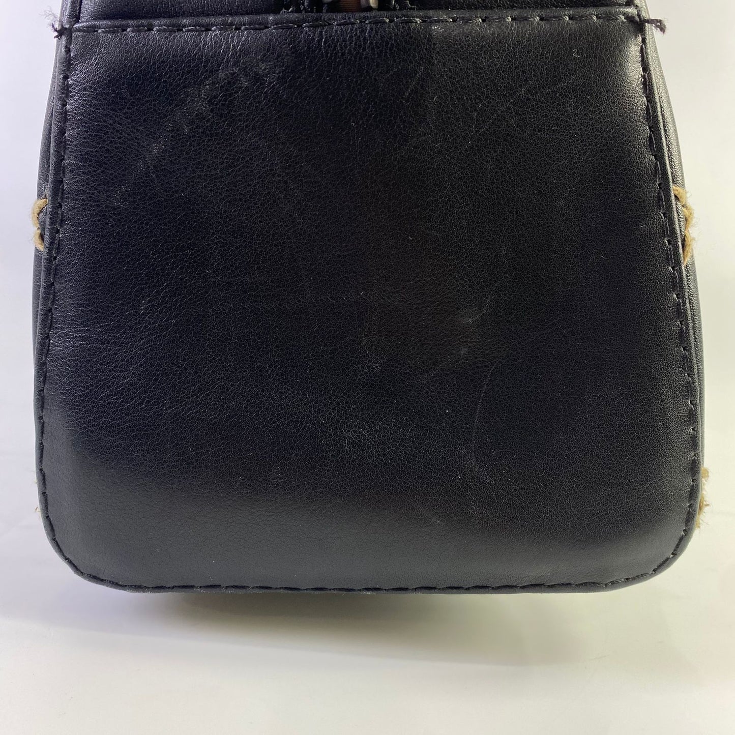 Chanel Wild Stitch Boston Bag Black