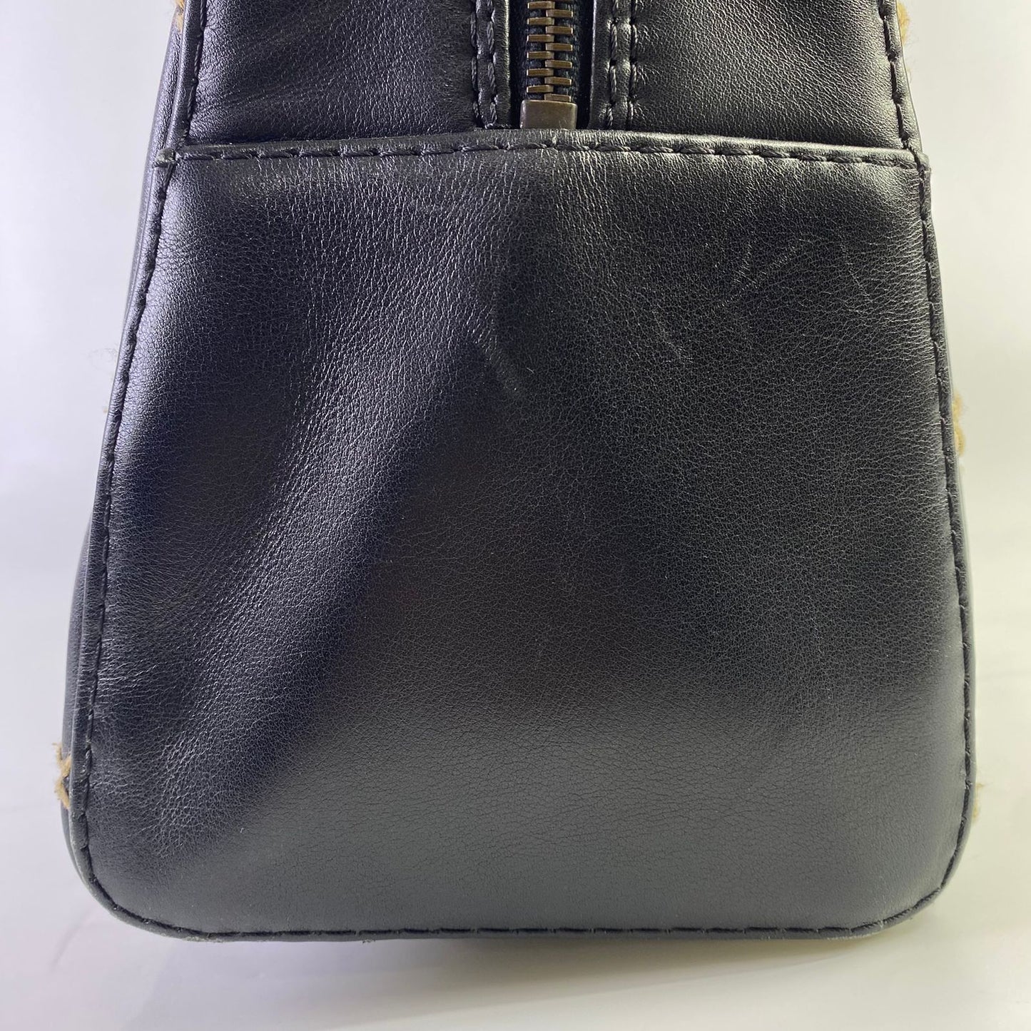Chanel Wild Stitch Boston Bag Black