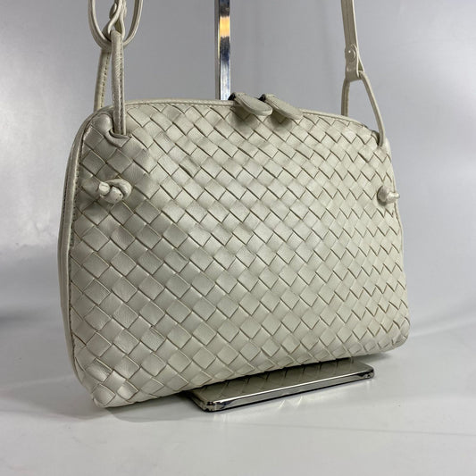 Bottega Veneta Nodini Intrecciato White