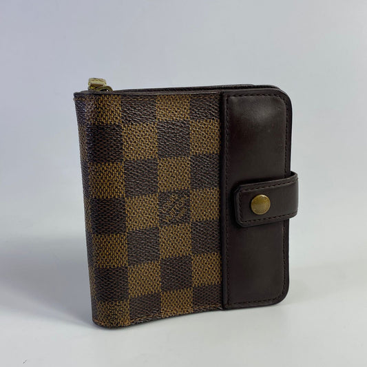 Louis Vuitton	Compact Zip Wallet Damier Ebene