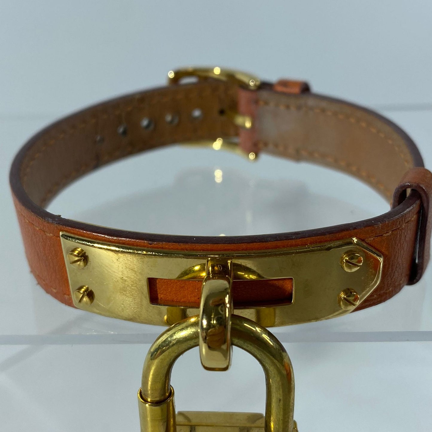 Hermes Kelly Watch Orange