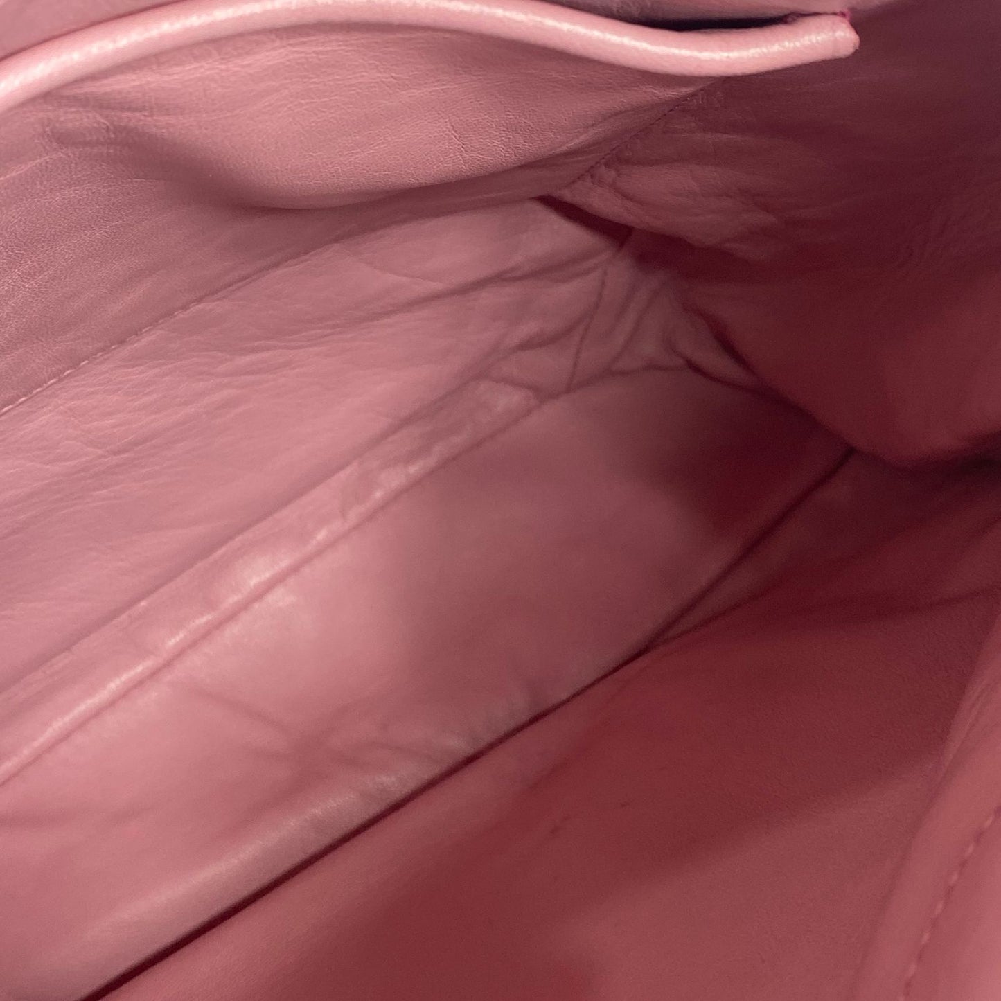 Prada Gaufre Double Zip Pink