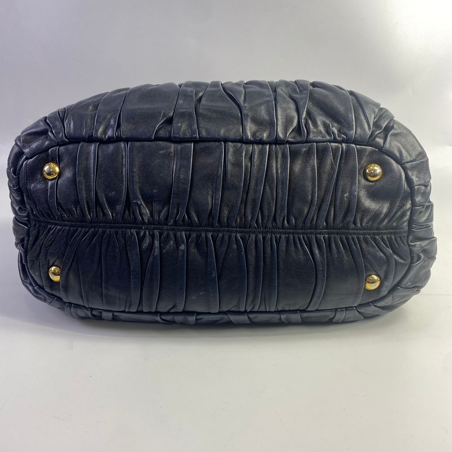 Prada Nappa Gaufre Tote Black