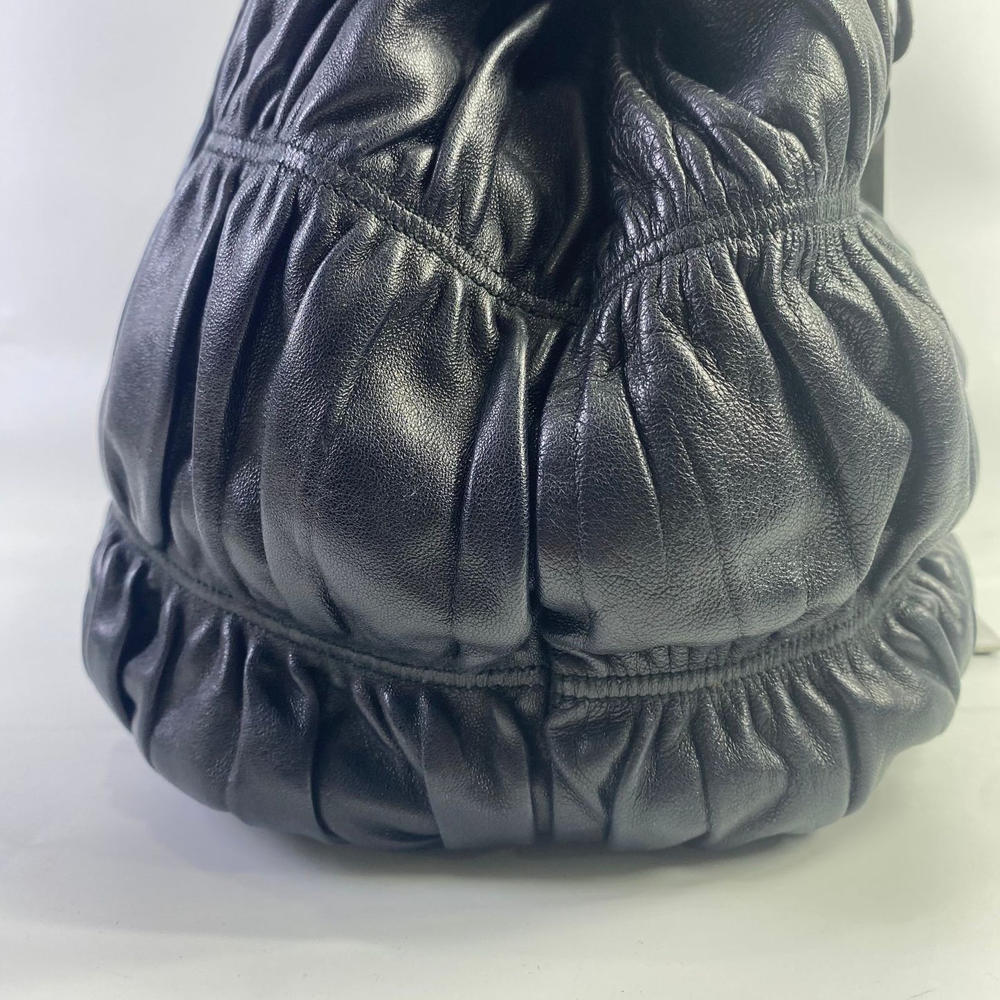 Prada Nappa Gaufre Tote Black