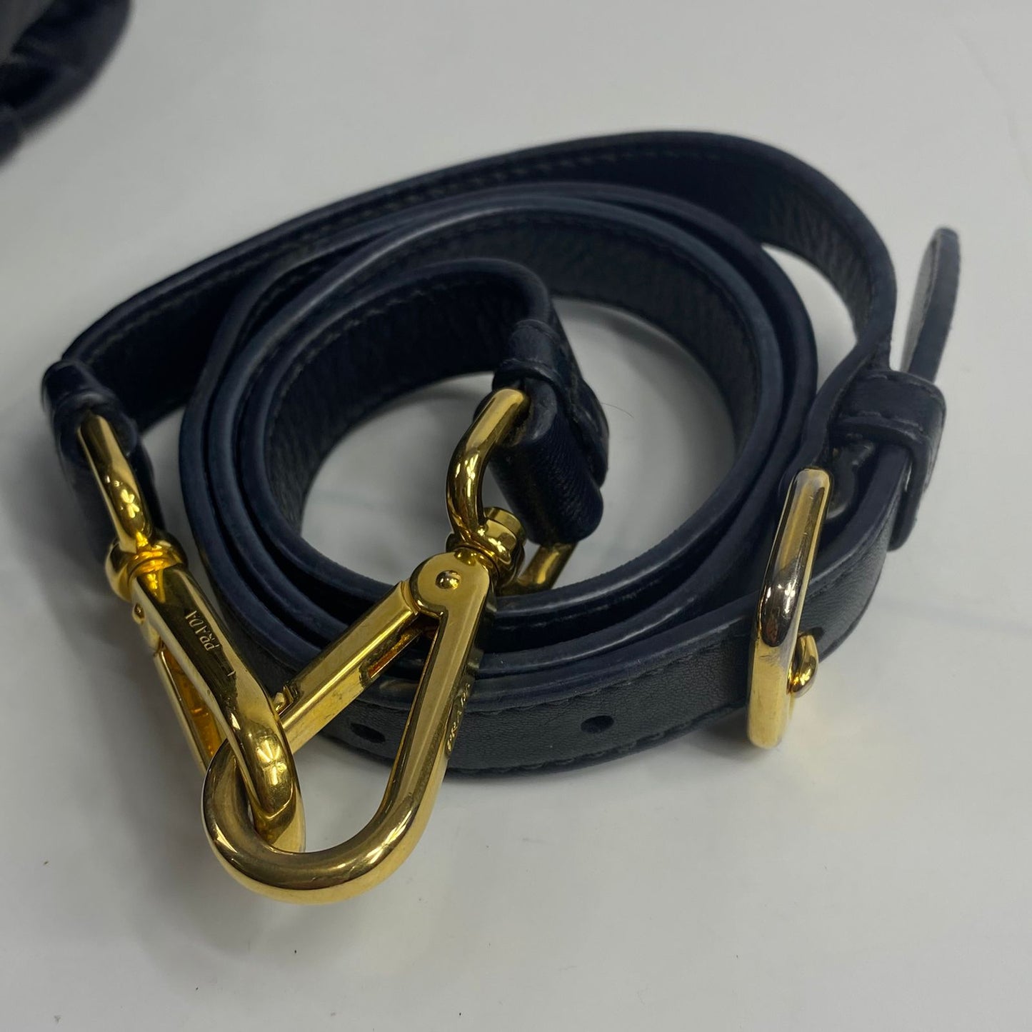 Prada Nappa Gaufre Tote Black