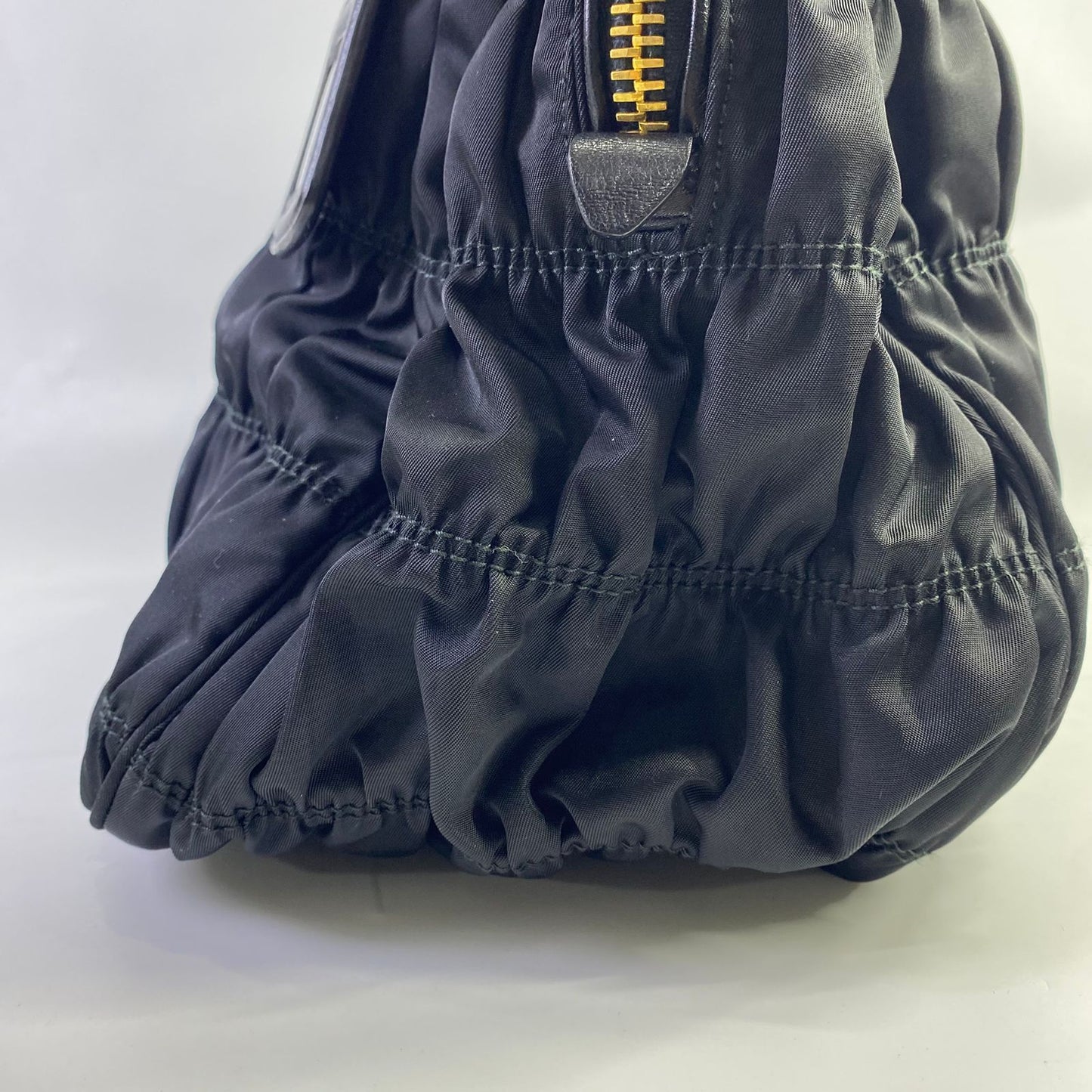 Prada Tessuto Gaufre Nylon Black