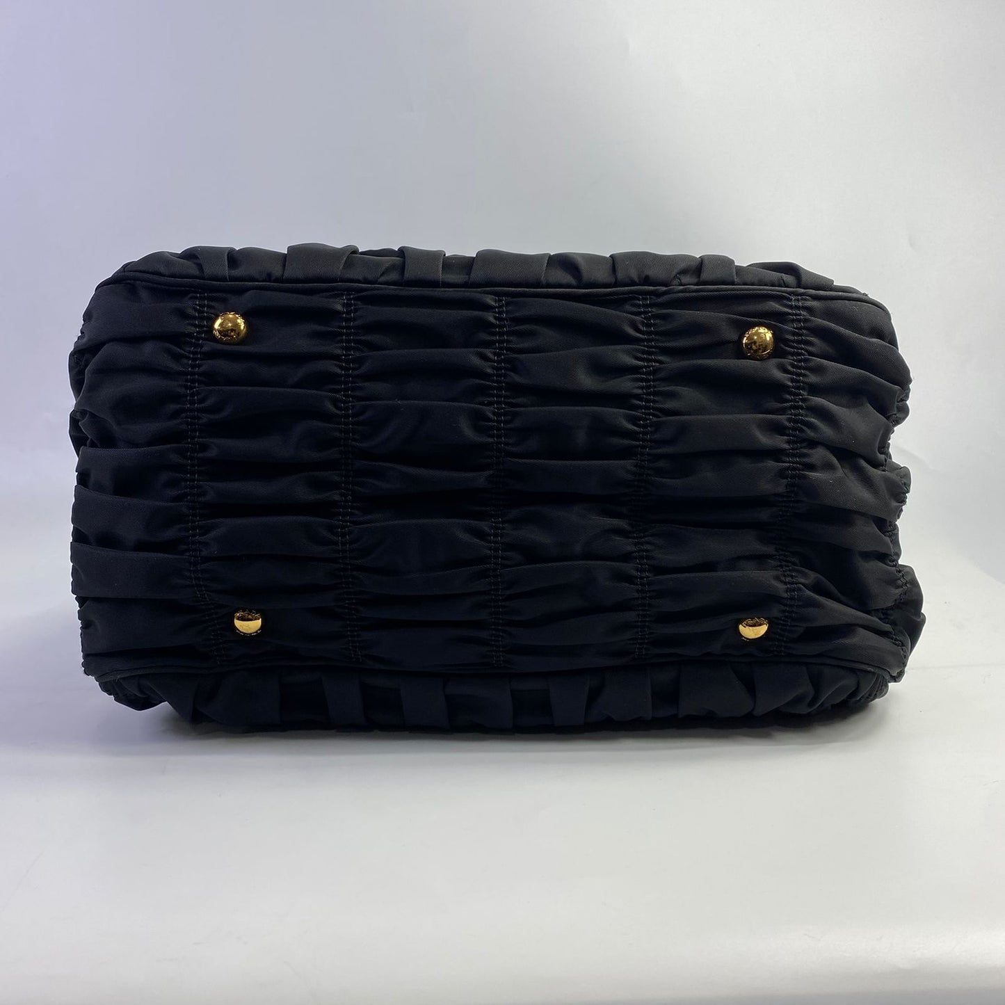 Prada Tessuto Gaufre Nylon Black