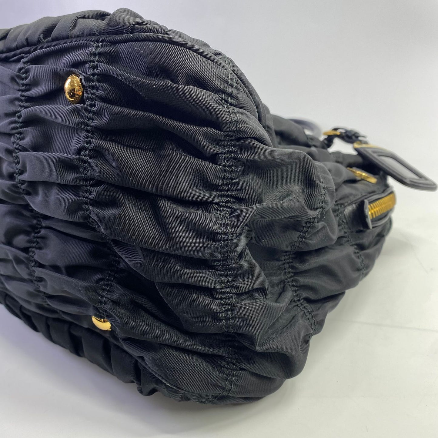 Prada Tessuto Gaufre Nylon Black