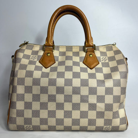Louis Vuitton Speedy Bando 25 Damier Azur