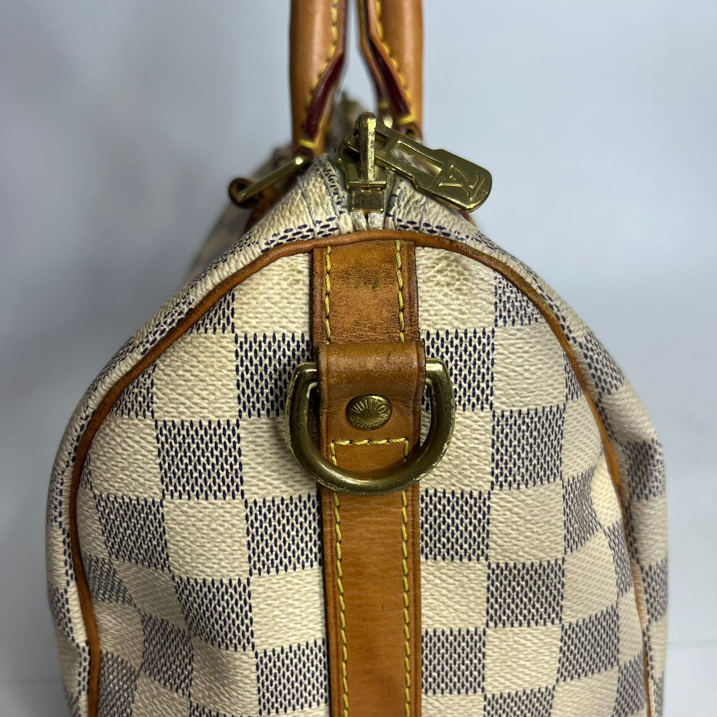 Louis Vuitton Speedy Bando 25 Damier Azur