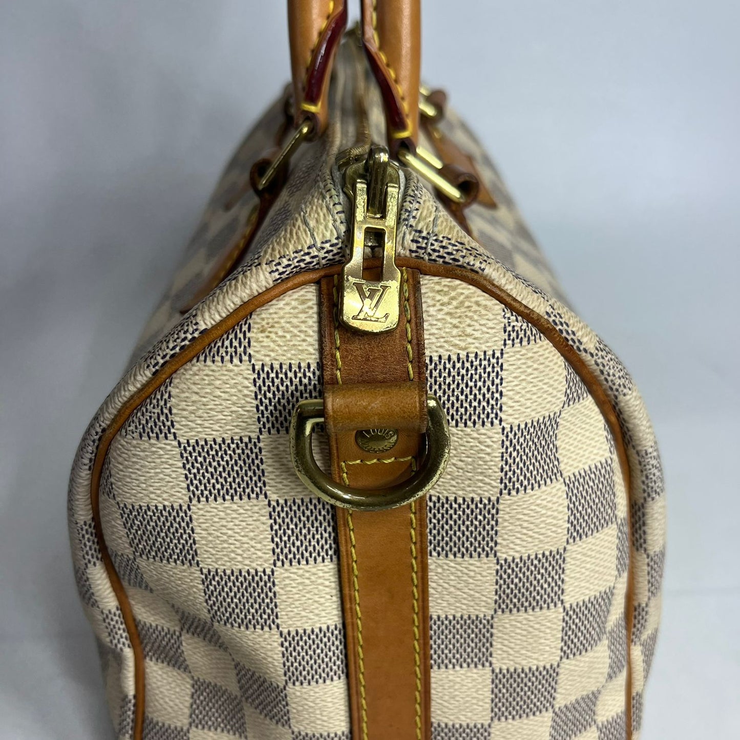Louis Vuitton Speedy Bando 25 Damier Azur
