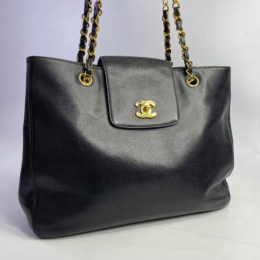 Chanel Vintage Supermodel Tote Bag GHW