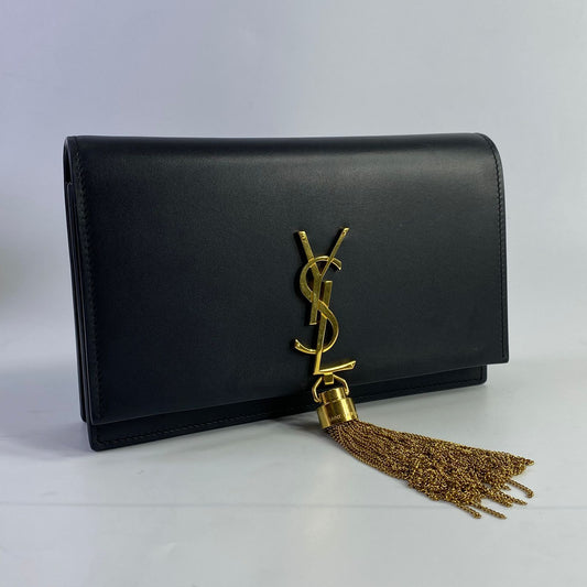 YSL	Kate Small Tassel Black GHW