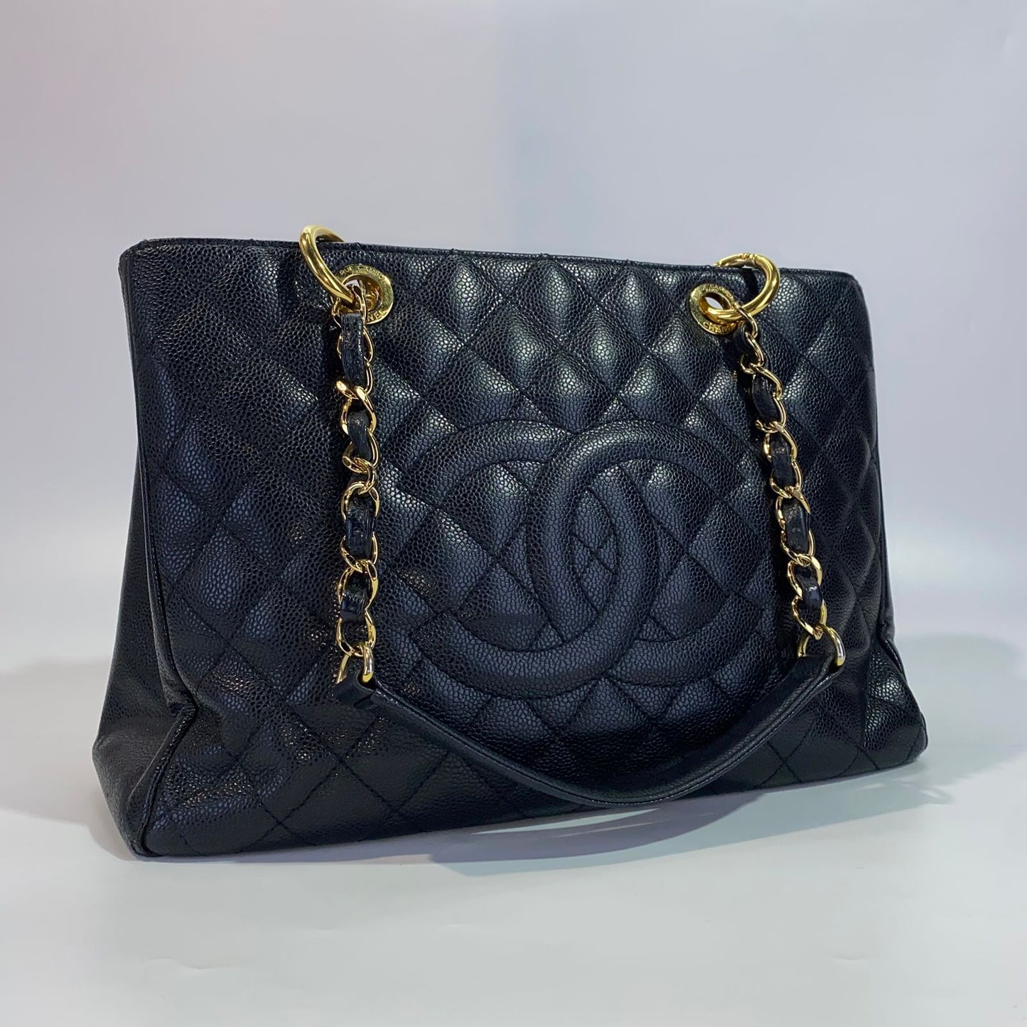 Chanel GST Black GHW
