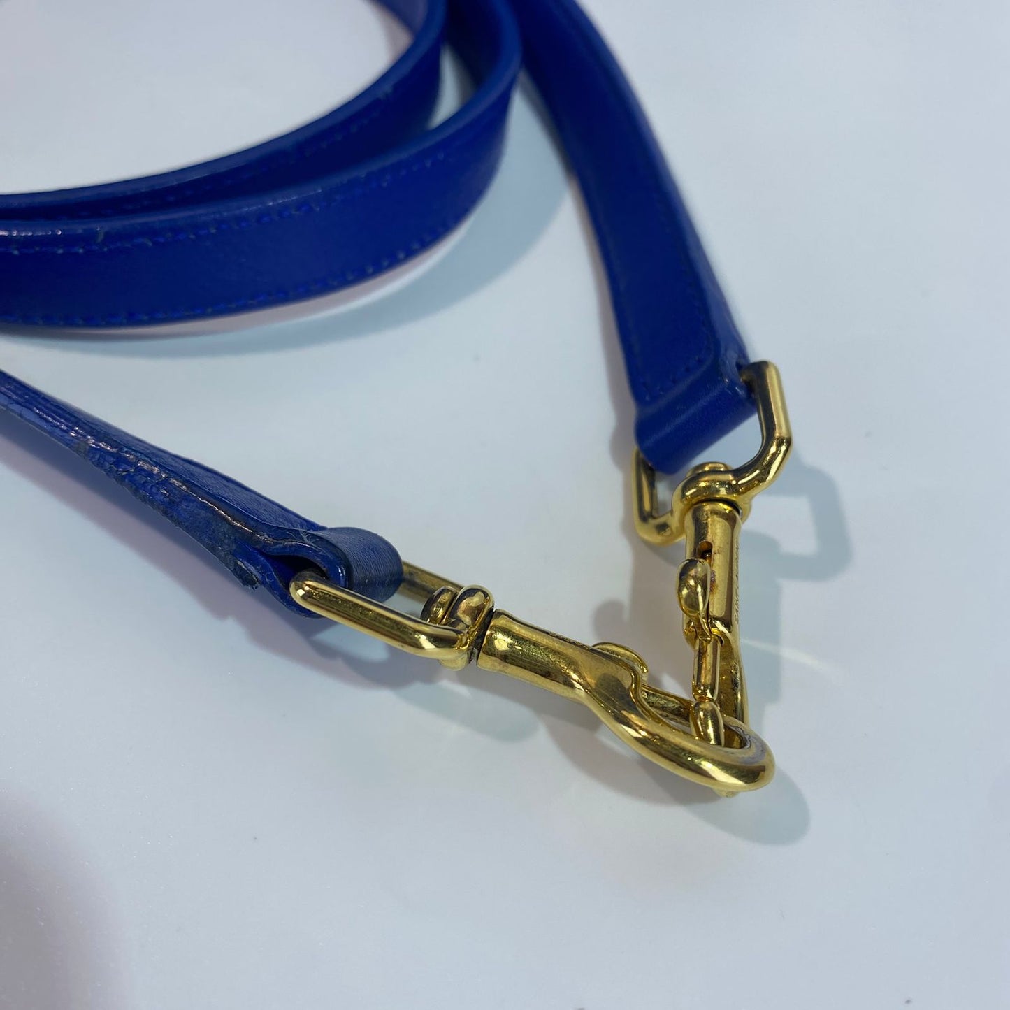YSL	Cabas Tote Blue