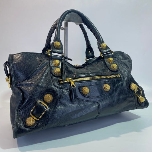 Balenciaga Giant City Black