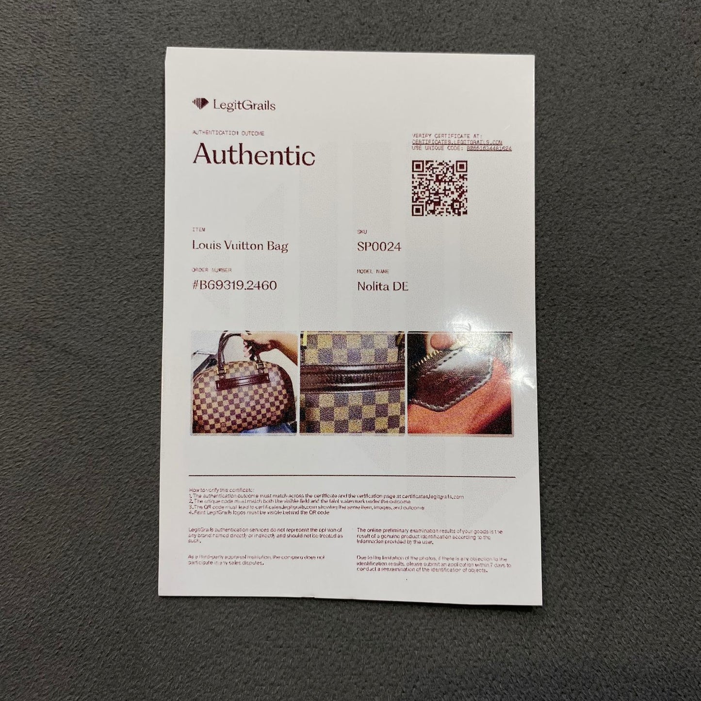 Louis Vuitton Nolita Damier Ebene