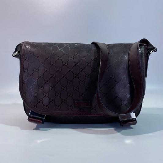 Gucci Imprime Messenger Bag Red