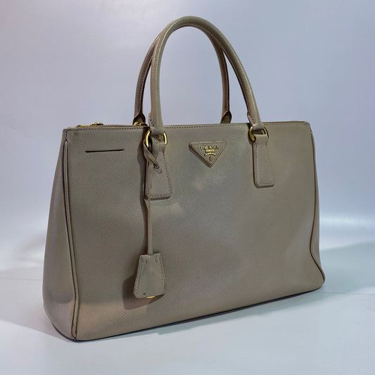 Prada Galleria Double Zip Dusty Rose