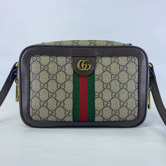 Gucci Ophidia GG Supreme Canvas Shoulder Bag