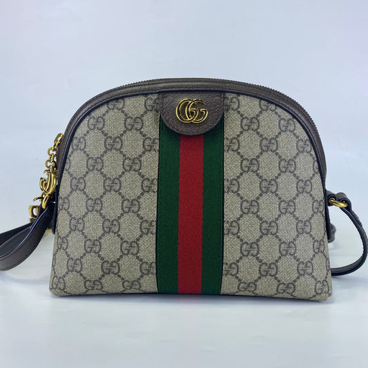 Gucci Small Ophidia Dome Shoulder Bag GG
